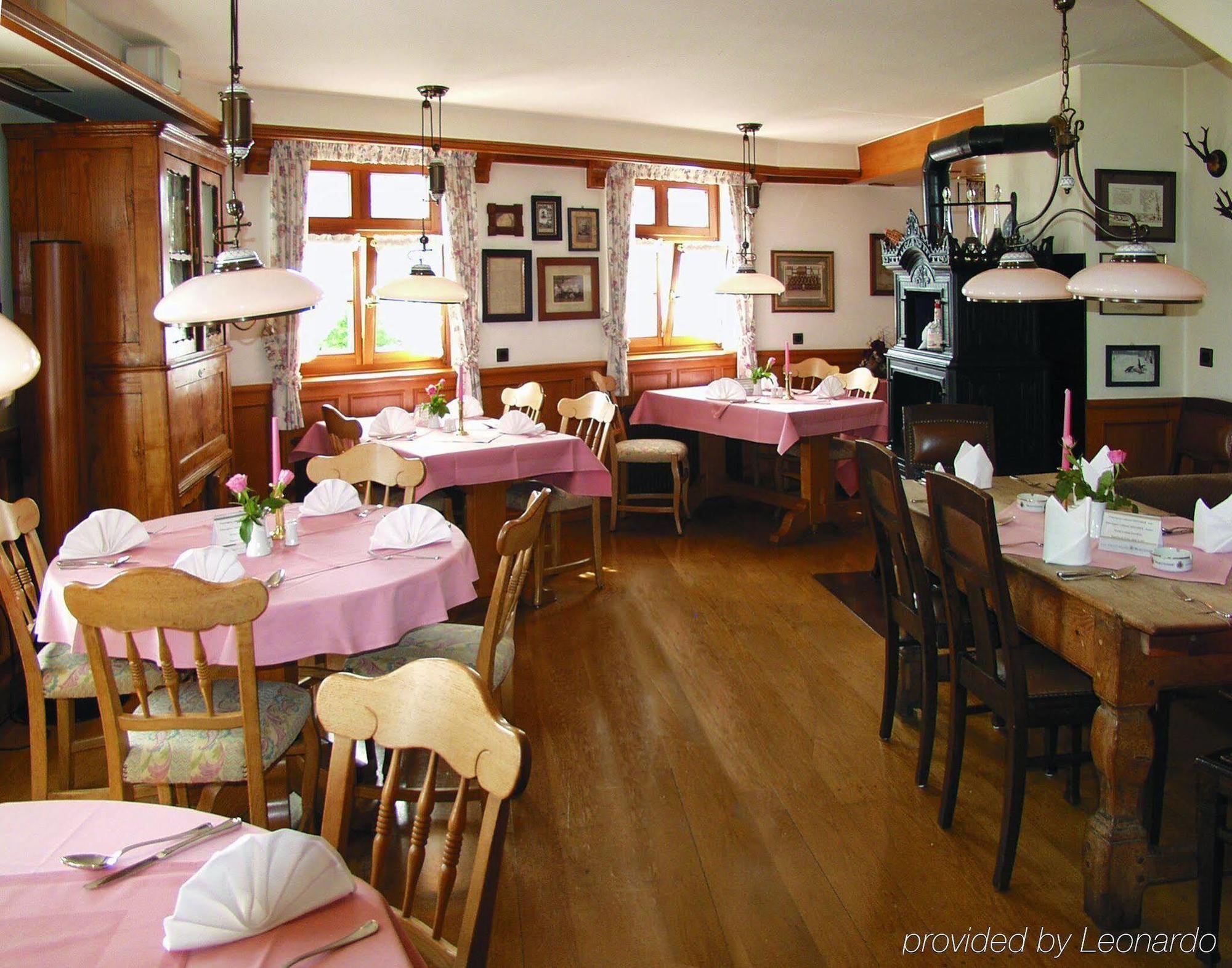 Landhotel & Gasthof Cramer วาร์ชไตน์ ร้านอาหาร รูปภาพ